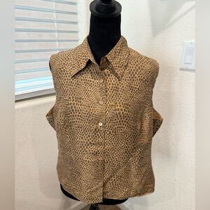 iCe Vintage Silk Blouse‎